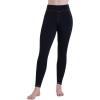imageSunzel Leggings for Women Tummy Control Jean Style Compression Workout High Waisted Yoga Pants with Back PocketsBlack