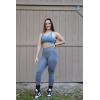 imageSunzel Scrunch Butt Lifting Leggings for Women High Waisted Seamless Workout Leggings Gym Yoga PantsDark Gray