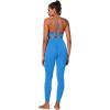 imageSunzel Sunlissia Hidden Butt Lifting Scrunch Workout Leggings for Women Crossover High Waist Yoga Pants with Tummy ControlClassic Blue