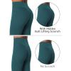 imageSunzel Sunlissia Hidden Butt Lifting Scrunch Workout Leggings for Women Crossover High Waist Yoga Pants with Tummy ControlForest Green