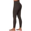 imageSunzel Sunlissia Hidden Butt Lifting Scrunch Workout Leggings for Women Crossover High Waist Yoga Pants with Tummy ControlSeal Brown