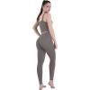 imageSunzel Sustainable Butt Lifting Leggings for Women No Front Seam High Waist Tummy Control Booty Sculpting Workout Yoga PantsCharcoal Gray