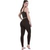 imageSunzel Sustainable Butt Lifting Leggings for Women No Front Seam High Waist Tummy Control Booty Sculpting Workout Yoga PantsSeal Brown