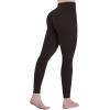 imageSunzel Sustainable Butt Lifting Leggings for Women No Front Seam High Waist Tummy Control Booty Sculpting Workout Yoga PantsSeal Brown