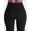 imageSunzel Women Hidden Butt Lift Flare Yoga Pants No Front Seam V Crossover High Waist Flare Leg Lounge Workout Flared LeggingsBlack