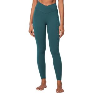 imageSunzel Sunlissia Hidden Butt Lifting Scrunch Workout Leggings for Women Crossover High Waist Yoga Pants with Tummy ControlForest Green