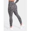 imageSunzel Butt Lifting Scrunch Leggings for Women with Pockets No Front Seam Crossover Workout Booty Yoga Pants Tummy ControlLeopard Charcoal Gray