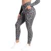 imageSunzel Butt Lifting Scrunch Leggings for Women with Pockets No Front Seam Crossover Workout Booty Yoga Pants Tummy ControlLeopard Charcoal Gray