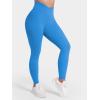 imageSunzel Sunlissia Hidden Butt Lifting Scrunch Workout Leggings for Women Crossover High Waist Yoga Pants with Tummy ControlFrench Blue