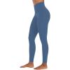 imageSunzel Butt Lifting Scrunch Leggings for Women with Pockets No Front Seam Crossover Workout Booty Yoga Pants Tummy ControlBlue Gray