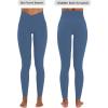 imageSunzel Butt Lifting Scrunch Leggings for Women with Pockets No Front Seam Crossover Workout Booty Yoga Pants Tummy ControlBlue Gray