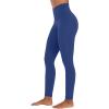 imageSunzel Butt Lifting Scrunch Leggings for Women with Pockets No Front Seam Crossover Workout Booty Yoga Pants Tummy ControlClassic Blue