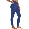imageSunzel Butt Lifting Scrunch Leggings for Women with Pockets No Front Seam Crossover Workout Booty Yoga Pants Tummy ControlClassic Blue