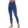 imageSunzel Butt Lifting Scrunch Leggings for Women with Pockets No Front Seam Crossover Workout Booty Yoga Pants Tummy ControlClassic Blue
