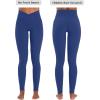 imageSunzel Butt Lifting Scrunch Leggings for Women with Pockets No Front Seam Crossover Workout Booty Yoga Pants Tummy ControlClassic Blue