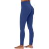 imageSunzel Butt Lifting Scrunch Leggings for Women with Pockets No Front Seam Crossover Workout Booty Yoga Pants Tummy ControlClassic Blue