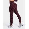 imageSunzel Butt Lifting Scrunch Leggings for Women with Pockets No Front Seam Crossover Workout Booty Yoga Pants Tummy ControlLeopard Chocolate Brown