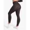 imageSunzel Butt Lifting Scrunch Leggings for Women with Pockets No Front Seam Crossover Workout Booty Yoga Pants Tummy ControlLeopard Seal Brown