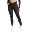 imageSunzel Butt Lifting Scrunch Leggings for Women with Pockets No Front Seam Crossover Workout Booty Yoga Pants Tummy ControlLeopard Seal Brown