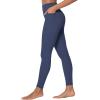 imageSunzel Sunzfly Workout Leggings for Women Tummy Control Compression Workout Gym Yoga Pants High Waist ampamp No Front Seam LycraAsh Blue