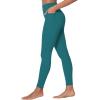 imageSunzel Sunzfly Workout Leggings for Women Tummy Control Compression Workout Gym Yoga Pants High Waist ampamp No Front Seam LycraForest Green