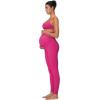 image:imageSunzel Sunzfly Maternity Leggings for Women Over The Belly Buttery Soft Pregnancy Yoga Pants for Fall Winter Workout LoungeHot Pink