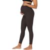 image:imageSunzel Sunzfly Maternity Leggings for Women Over The Belly Buttery Soft Pregnancy Yoga Pants for Fall Winter Workout LoungeSeal Brown