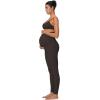 image:imageSunzel Sunzfly Maternity Leggings for Women Over The Belly Buttery Soft Pregnancy Yoga Pants for Fall Winter Workout LoungeSeal Brown