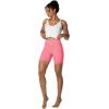 image:imageSunzel Crossover Biker Shorts for Women No Front Seam V High Waist Yoga Workout Gym Shorts with Tummy ControlBubblegum Pink