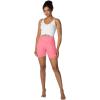 image:imageSunzel Crossover Biker Shorts for Women No Front Seam V High Waist Yoga Workout Gym Shorts with Tummy ControlBubblegum Pink