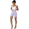 image:imageSunzel Crossover Biker Shorts for Women No Front Seam V High Waist Yoga Workout Gym Shorts with Tummy ControlLilac