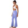 image:imageSunzel Flare Leggings for Women with Pockets Crossover Yoga Pants with Tummy Control High Waisted and Wide Leg Side PocketsPeriwinkle