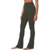 image:imageSunzel High Waist Mini Flared Leggings for Women Tummy Control Casual Flare Yoga Pants for Yoga Workout GymForest Night
