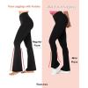 image:imageSunzel High Waist Mini Flared Leggings for Women Tummy Control Casual Flare Yoga Pants for Yoga Workout GymMisty Moon