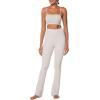 image:imageSunzel High Waist Mini Flared Leggings for Women Tummy Control Casual Flare Yoga Pants for Yoga Workout GymMisty Moon