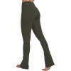 image:imageSunzel High Waist Mini Flared Leggings for Women Tummy Control Casual Flare Yoga Pants for Yoga Workout GymForest Night
