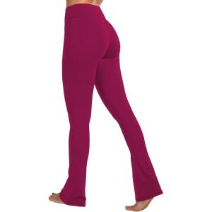 image:imageSunzel High Waist Mini Flared Leggings for Women Tummy Control Casual Flare Yoga Pants for Yoga Workout GymSangria