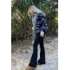 image:imageSunzel Womens Flare Leggings No Front Seam Flare Yoga Pants with Tummy Control Crossover High Waist  28  30  32  34Black