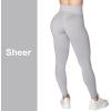 image:imageSunzel Scrunch Butt Lifting Leggings for Women High Waisted Seamless Workout Leggings Gym Booty Tights Tummy Control Yoga Pants Silver Gray