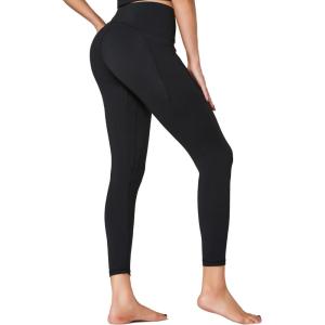 image:imageSunzel Womens Workout Leggings with Pockets High Waisted Tummy Control Yoga Pants 78 Butt Lift Sports Tights 25 Inches