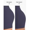 image:imageSunzel No Front Seam High Waist Gym Shorts for Women Squat Proof Biker Shorts with Tummy Control for Yoga Workout RunningAsh Blue