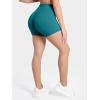 image:imageSunzel No Front Seam High Waist Gym Shorts for Women Squat Proof Biker Shorts with Tummy Control for Yoga Workout RunningDeep Lagoon