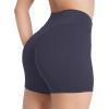 image:imageSunzel No Front Seam High Waist Gym Shorts for Women Squat Proof Biker Shorts with Tummy Control for Yoga Workout RunningAsh Blue