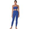 image:imageSunzel Sunzfly Workout Leggings for Women Tummy Control Compression Workout Gym Yoga Pants High Waist amp No Front Seam LycraClassic Blue