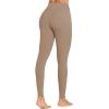 image:imageSunzel Sunzfly Workout Leggings for Women Tummy Control Compression Workout Gym Yoga Pants High Waist amp No Front Seam LycraCoca Mocha