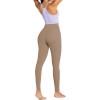image:imageSunzel Sunzfly Workout Leggings for Women Tummy Control Compression Workout Gym Yoga Pants High Waist amp No Front Seam LycraCoca Mocha