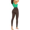 image:imageSunzel Sunzfly Workout Leggings for Women Tummy Control Compression Workout Gym Yoga Pants High Waist amp No Front Seam LycraCoffee Brown