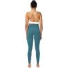 image:imageSunzel Sunzfly Workout Leggings for Women Tummy Control Compression Workout Gym Yoga Pants High Waist amp No Front Seam LycraDeep Forest Green
