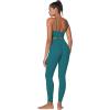 image:imageSunzel Sunzfly Workout Leggings for Women Tummy Control Compression Workout Gym Yoga Pants High Waist amp No Front Seam LycraForest Green
