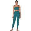 image:imageSunzel Sunzfly Workout Leggings for Women Tummy Control Compression Workout Gym Yoga Pants High Waist amp No Front Seam LycraForest Green